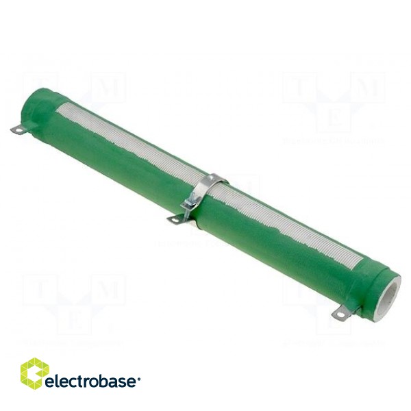 Resistor: wire-wound | adjustable | 100Ω | 200W | ±5% | Ø33x265mm