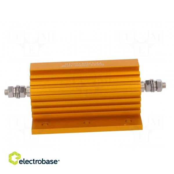 Resistor: wire-wound | with heatsink | screw | 1.5kΩ | 250W | ±1% image 7
