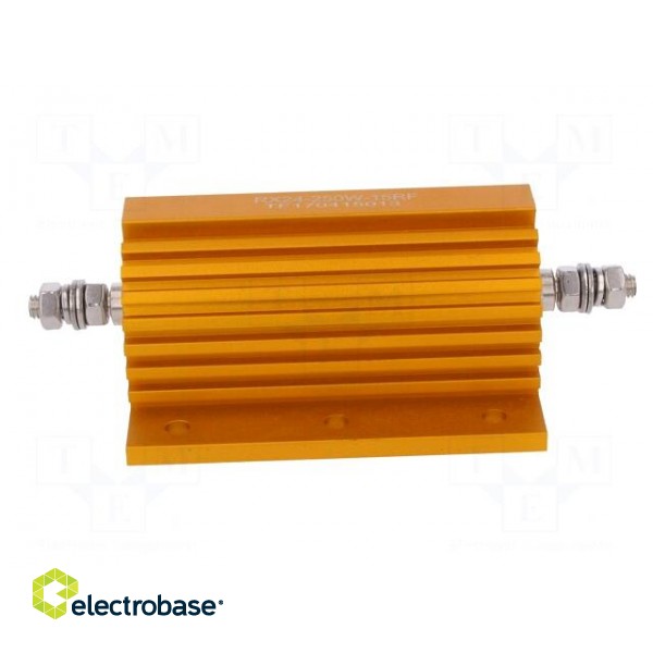 Resistor: wire-wound | with heatsink | screw | 15Ω | 250W | ±1% фото 3