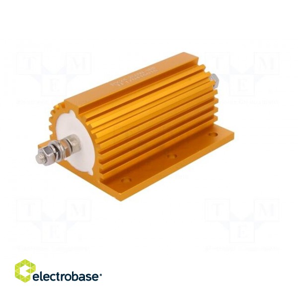 Resistor: wire-wound | with heatsink | screw | 1Ω | 250W | ±1% | 50ppm/°C paveikslėlis 2