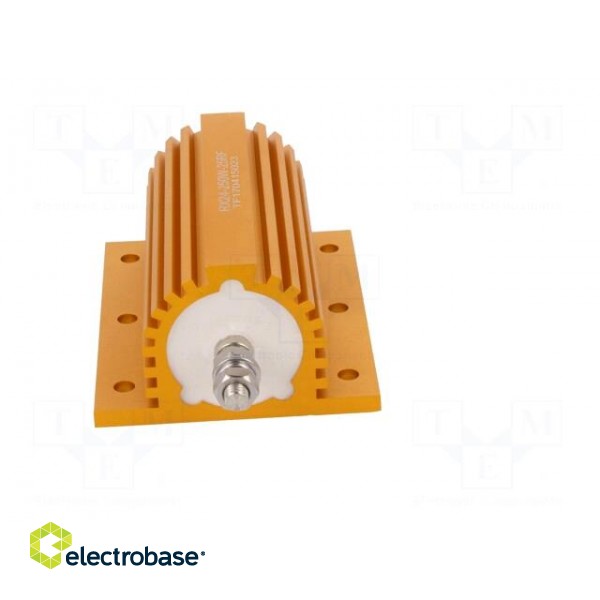 Resistor: wire-wound | with heatsink | screw | 25Ω | 250W | ±1% image 9