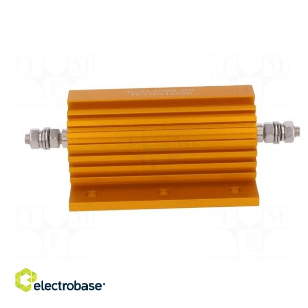 Resistor: wire-wound | with heatsink | screw | 2Ω | 250W | ±1% | 50ppm/°C image 3