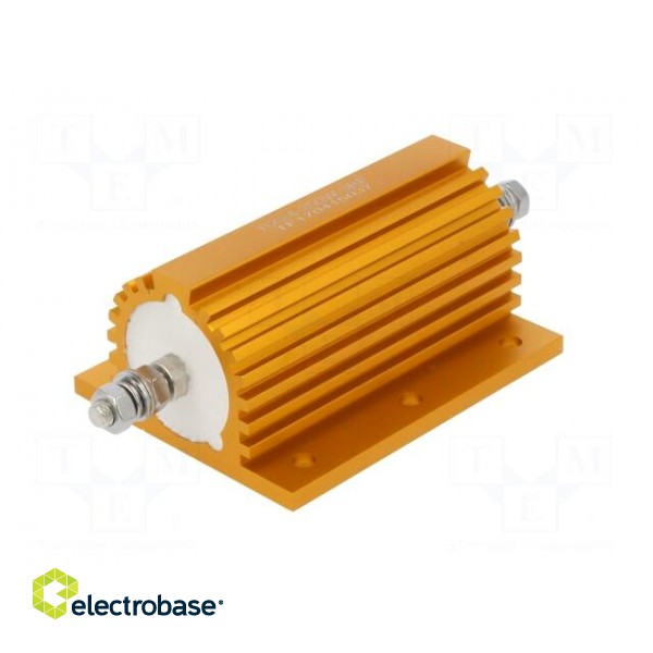 Resistor: wire-wound | with heatsink | screw | 3Ω | 250W | ±1% | 50ppm/°C фото 2