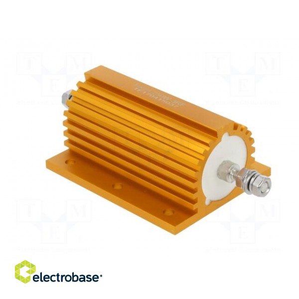 Resistor: wire-wound | with heatsink | screw | 3Ω | 250W | ±1% | 50ppm/°C фото 4