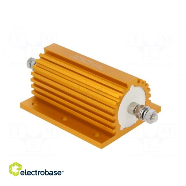Resistor: wire-wound | with heatsink | screw | 3Ω | 250W | ±1% | 50ppm/°C фото 8