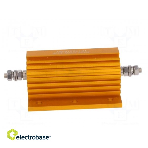 Resistor: wire-wound | with heatsink | screw | 4.7kΩ | 250W | ±1% image 7