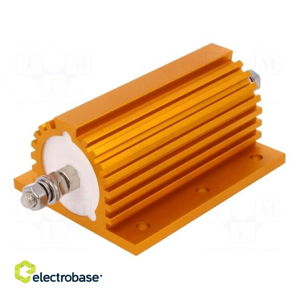 Resistor: wire-wound | with heatsink | screw | 4.7Ω | 250W | ±1%