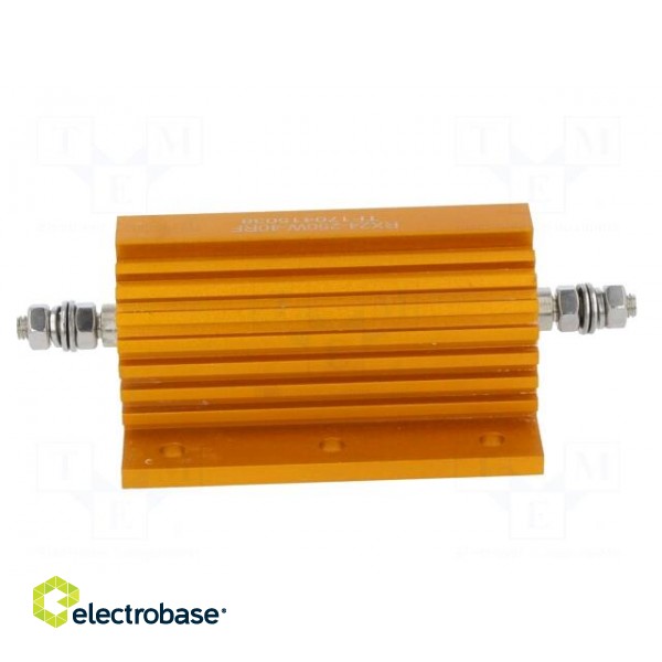 Resistor: wire-wound | with heatsink | screw | 40Ω | 250W | ±1% image 7