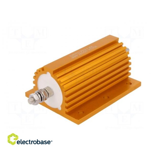 Resistor: wire-wound | with heatsink | screw | 4Ω | 250W | ±1% | 50ppm/°C image 6