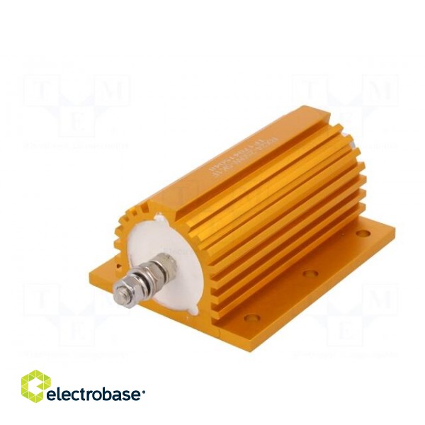 Resistor: wire-wound | with heatsink | screw | 5.1kΩ | 250W | ±1% image 6