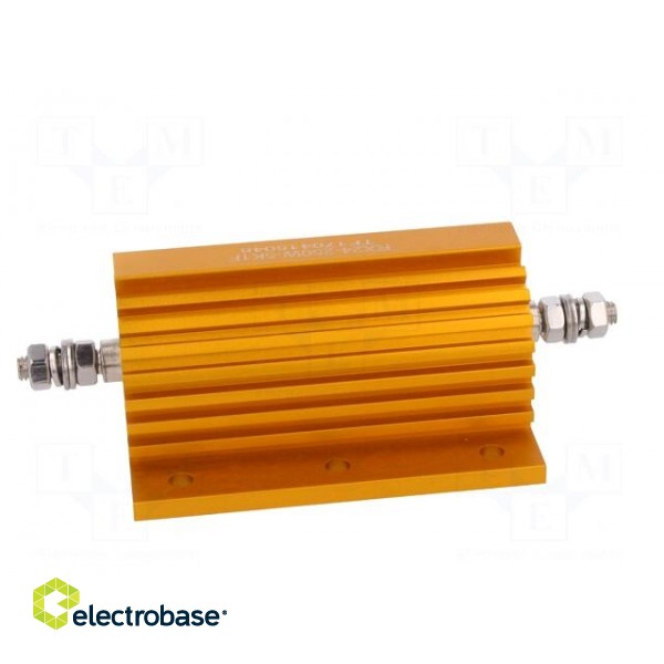 Resistor: wire-wound | with heatsink | screw | 5.1kΩ | 250W | ±1% image 7