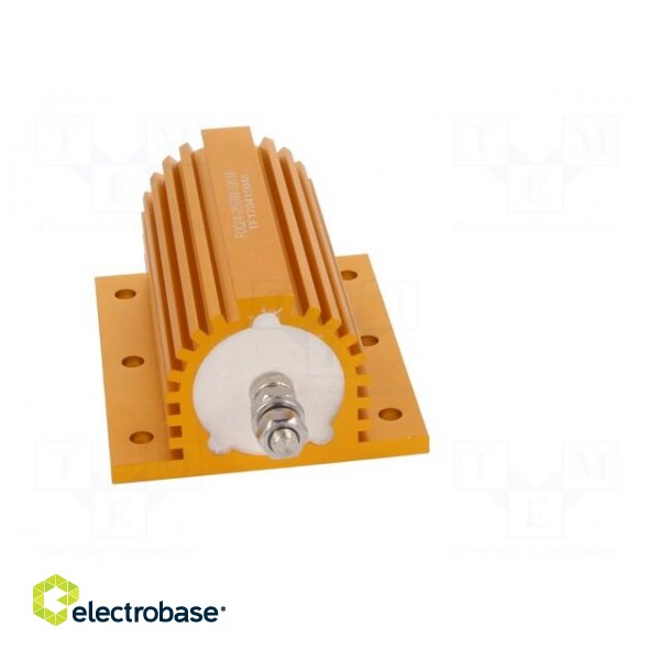 Resistor: wire-wound | with heatsink | screw | 5.1kΩ | 250W | ±1% image 9