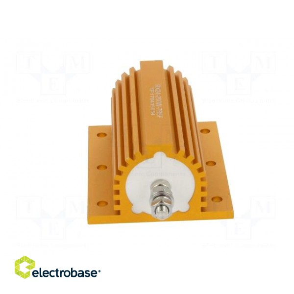 Resistor: wire-wound | with heatsink | screw | 7.5Ω | 250W | ±1% image 5
