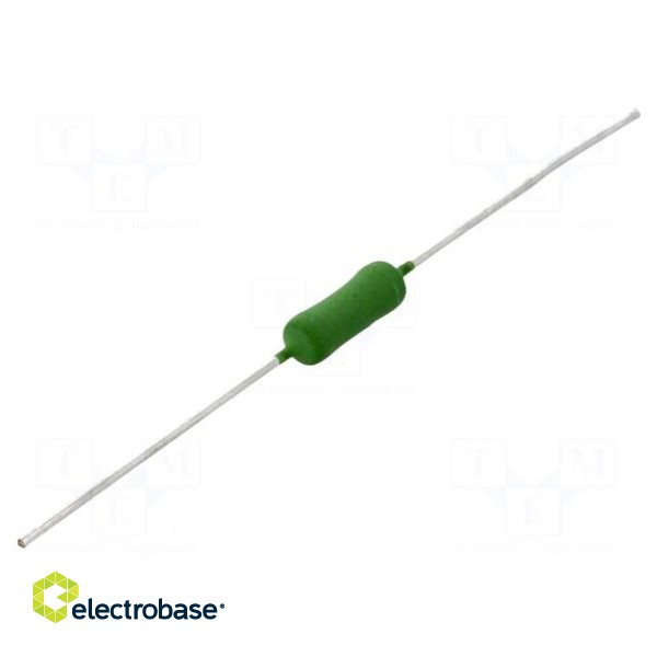 Resistor: wire-wound | THT | 100Ω | 4W | ±5% | Ø5.5x16.5mm | -50÷250°C