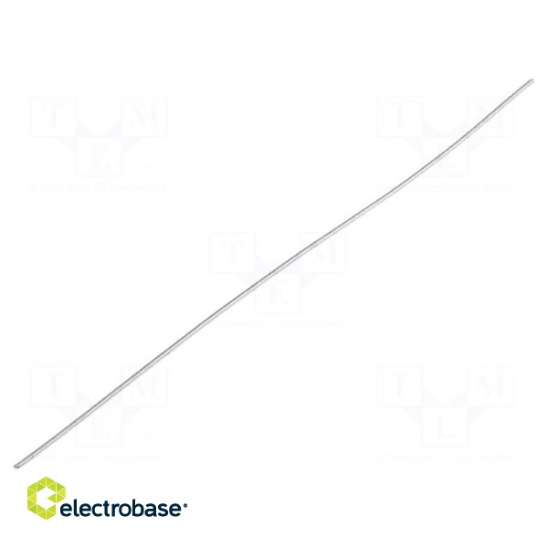Resistor: wire jumper | THT | Ø1x60mm | copper | Plating: tin
