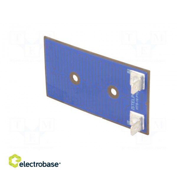 Resistor: thick film | heating | screw | 100W | 6,3mm connectors paveikslėlis 4