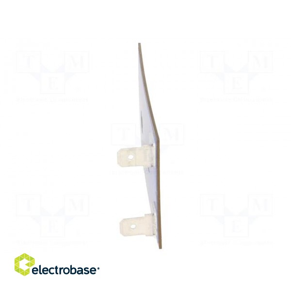 Resistor: thick film | heating | screw | 300W | 6,3mm connectors image 5