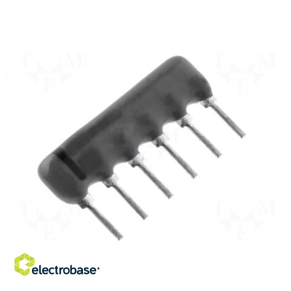 Resistor network: X | THT | 10kΩ | ±2% | 0.125W | No.of resistors: 5