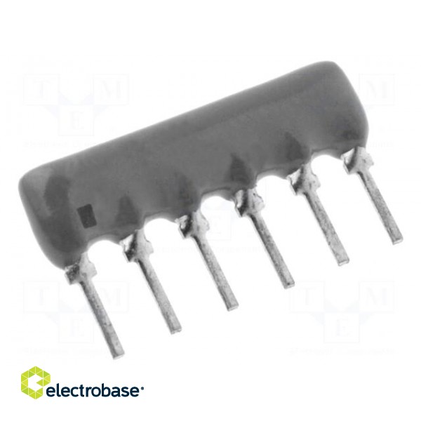 Resistor network: Y | THT | 10kΩ | ±2% | 0.2W | No.of resistors: 3 | 100V