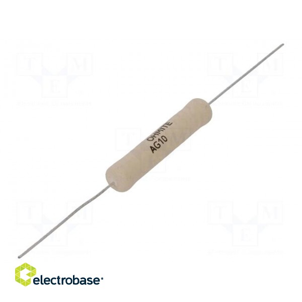 Resistor: wire-wound | ceramic | 270Ω | 10W | ±5% | 50ppm/°C | audio