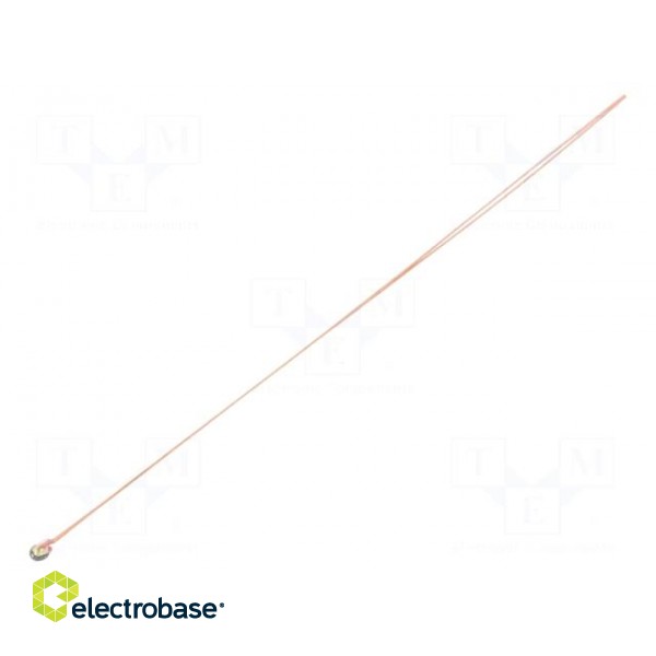 NTC thermistor | 10kΩ | THT | 3977K | -40÷250°C | ±1%