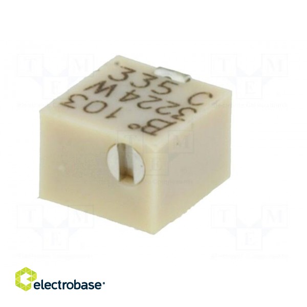 Potentiometer: mounting | multiturn | 10kΩ | 250mW | SMD | ±10% | linear фото 2