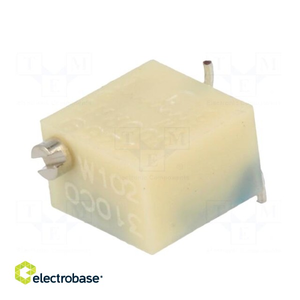 Potentiometer: mounting | multiturn | 1kΩ | 250mW | SMD | ±10% | linear фото 2