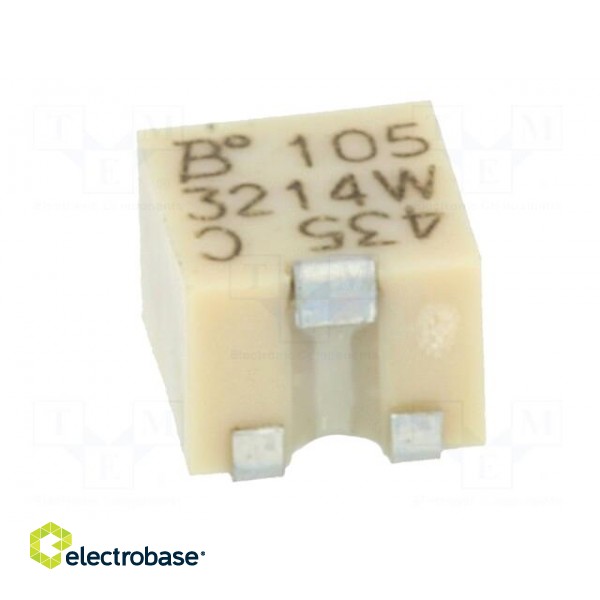 Potentiometer: mounting | vertical,multiturn | 1MΩ | 250mW | SMD | ±10% image 5