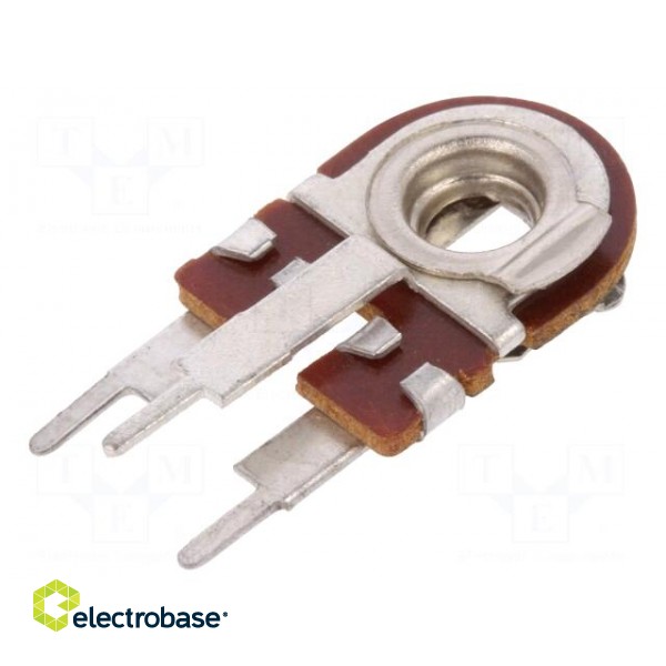 Potentiometer: mounting | single turn | 10kΩ | 100mW | ±20% | linear