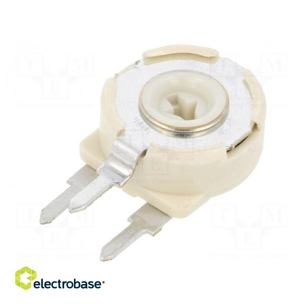 Potentiometer: mounting | single turn,vertical | 100kΩ | 330mW | ±10% image 2