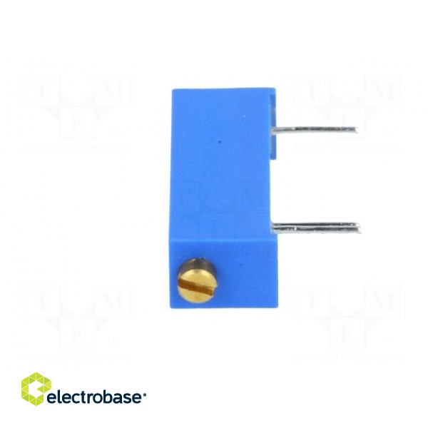 Potentiometer: mounting | multiturn | 500kΩ | 750mW | ±10% | linear фото 9