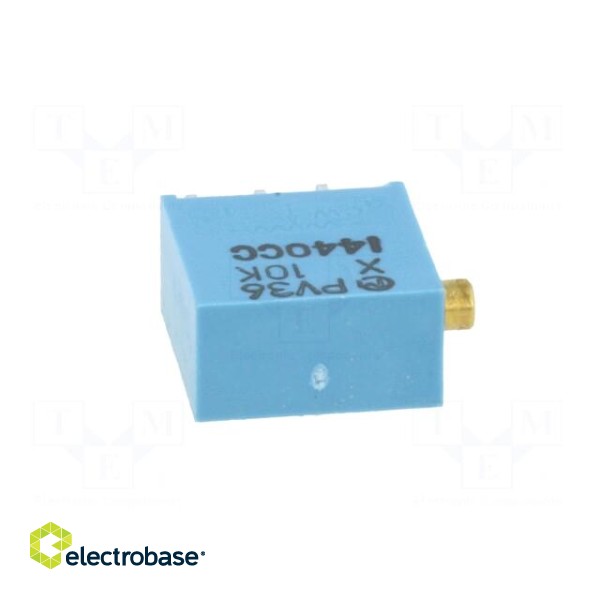 Potentiometer: mounting | vertical | 10kΩ | 500mW | THT | ±10% | linear image 9