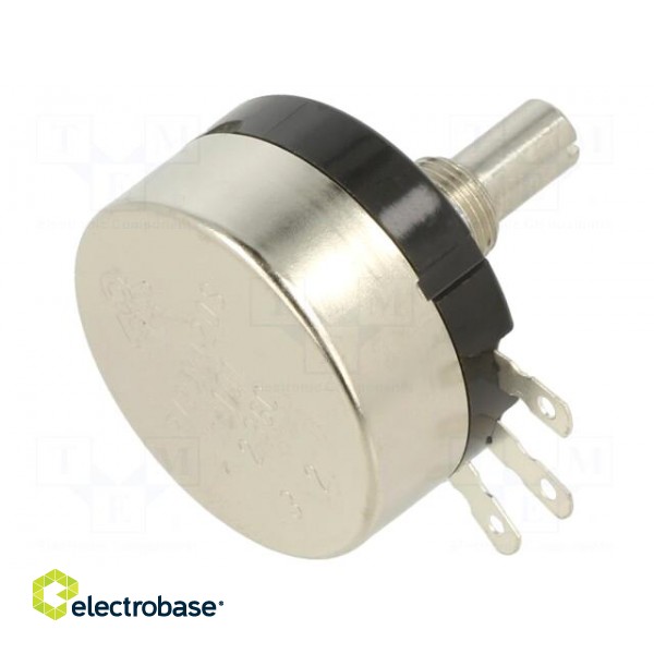 Potentiometer: shaft | 100Ω | 1W | ±10% | 6mm | carbon | 1kV | -10÷85°C