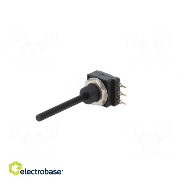 Potentiometer: shaft | 1kΩ | 200mW | THT | 4mm | plastic | mono | carbon фото 2