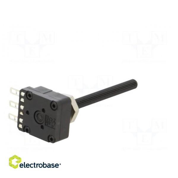 Potentiometer: shaft | 1kΩ | 200mW | THT | 4mm | plastic | mono | carbon фото 6