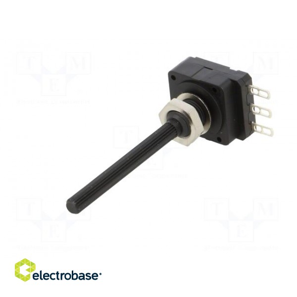 Potentiometer: shaft | 1kΩ | 200mW | THT | 4mm | plastic | mono | carbon фото 2