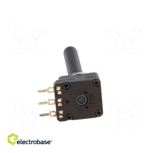 Potentiometer: shaft | single turn | 100kΩ | 100mW | THT | 6mm | plastic image 5