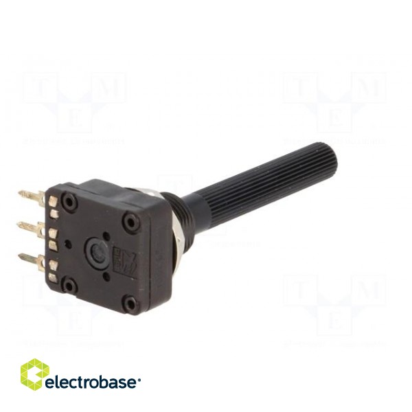 Potentiometer: shaft | single turn | 100kΩ | 100mW | THT | 6mm | plastic image 6