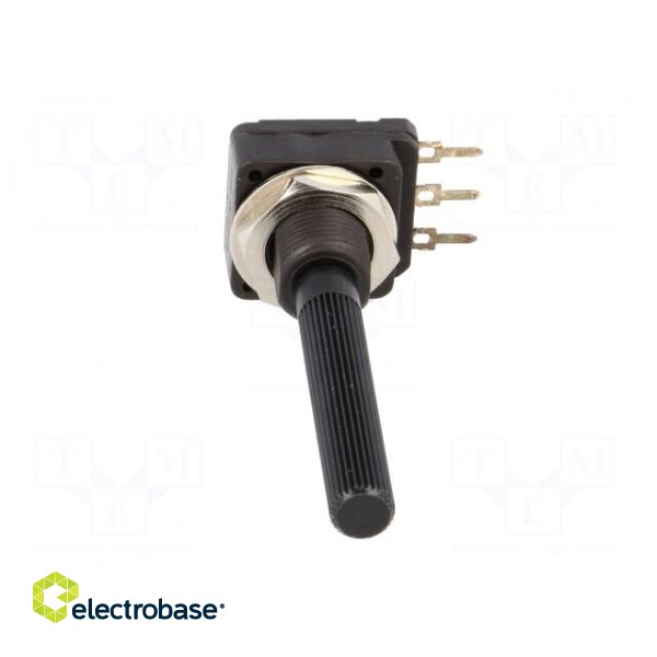 Potentiometer: shaft | single turn | 100kΩ | 100mW | THT | 6mm | plastic image 9