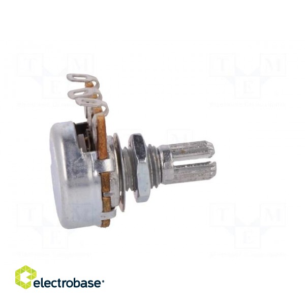 Potentiometer: shaft | single turn | 10kΩ | 125mW | ±20% | on cable | 6mm фото 7