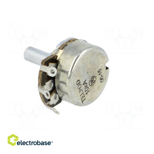 Potentiometer: shaft | single turn | 10kΩ | 500mW | ±20% | soldered | 6mm image 4