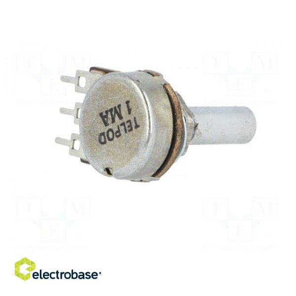 Potentiometer: shaft | single turn | 1MΩ | 100mW | ±30% | PCB,on panel image 6