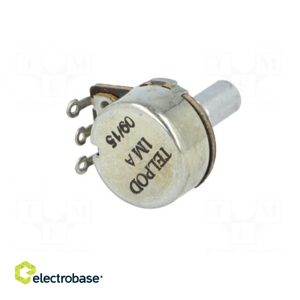 Potentiometer: shaft | single turn | 1MΩ | 200mW | ±30% | soldered | 6mm image 6