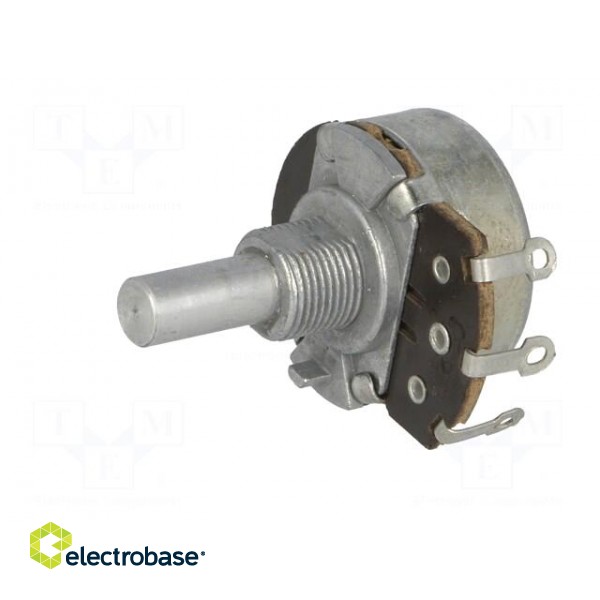 Potentiometer: shaft | single turn | 1MΩ | 500mW | ±20% | soldered | 6mm image 2