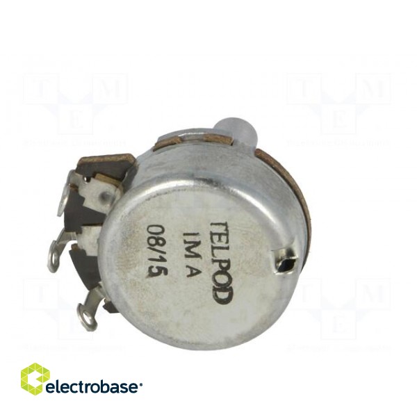 Potentiometer: shaft | single turn | 1MΩ | 500mW | ±20% | soldered | 6mm image 5