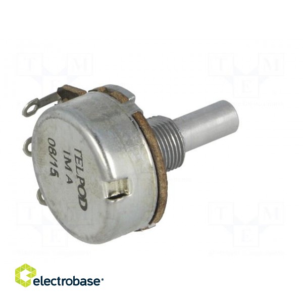 Potentiometer: shaft | single turn | 1MΩ | 500mW | ±20% | soldered | 6mm image 6