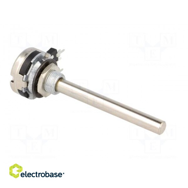 Potentiometer: shaft | single turn | 2.5kΩ | 200mW | THT | 6mm | metal фото 8