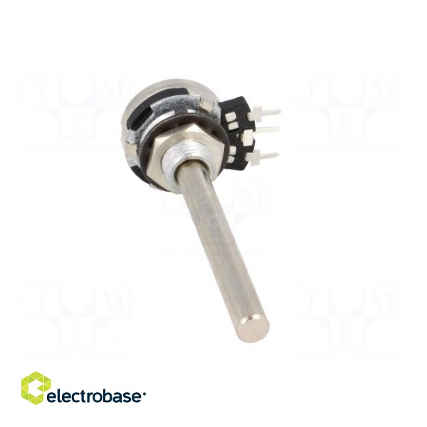 Potentiometer: shaft | single turn | 2.5kΩ | 200mW | THT | 6mm | metal фото 9