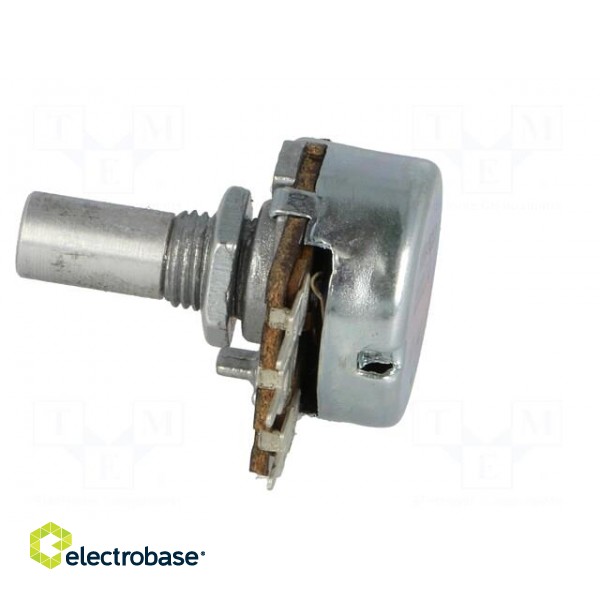 Potentiometer: shaft | single turn | 220Ω | 200mW | ±20% | THT | 6mm | mono фото 3