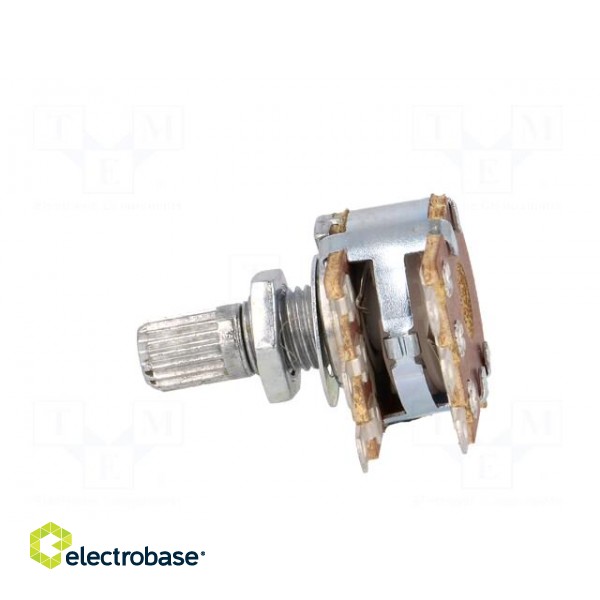 Potentiometer: shaft | single turn | 22kΩ | 63mW | ±20% | on cable | 6mm image 3